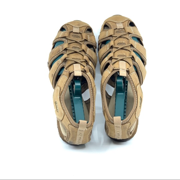 Skechers Biker Excursion Leather Sandals - Picture 6 of 8